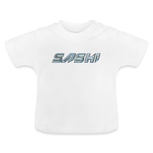 SASH! Logo 2 - Baby Organic T-Shirt with Round Neck