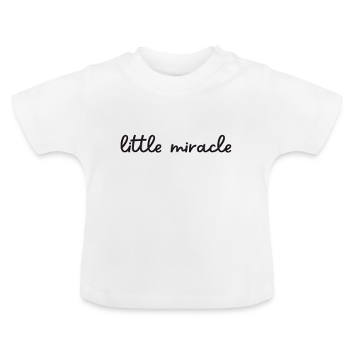 Little miracle - Baby Bio-T-Shirt mit Rundhals