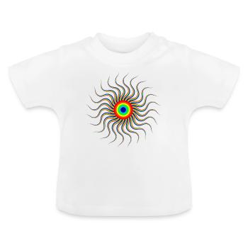 Design - Baby Bio-T-Shirt mit Rundhals - Weiß - Vorne