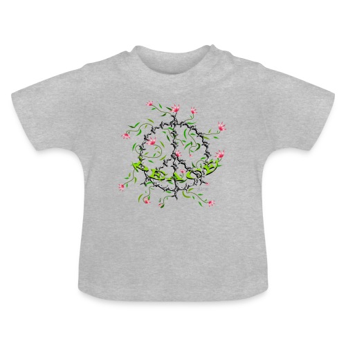 Peace - Baby Bio-T-Shirt mit Rundhals