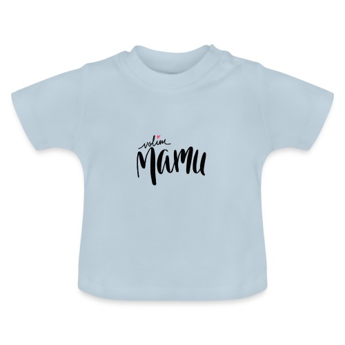 Volim Mamu 2 - Ekologisk T-shirt med rund hals baby