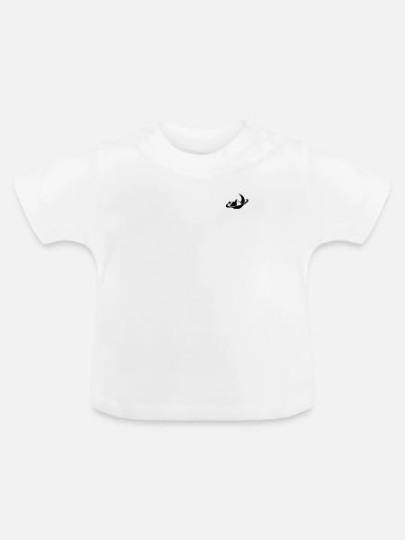 Orbit Peak - Baby Bio-T-Shirt mit Rundhals - Weiß