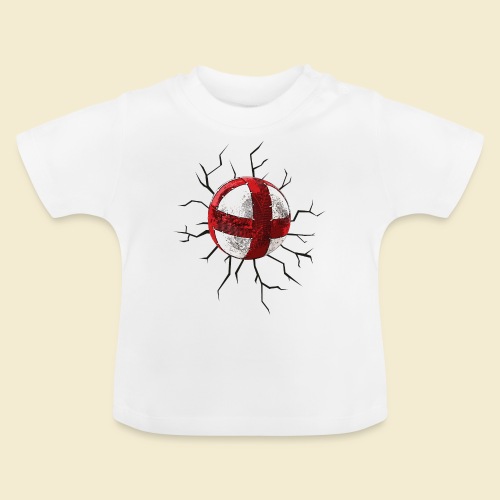 Radball | Cycle Ball Crash - Baby Bio-T-Shirt mit Rundhals