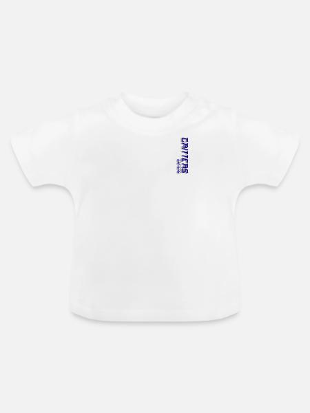 Kriechtiere - Baby Bio-T-Shirt mit Rundhals - Weiß