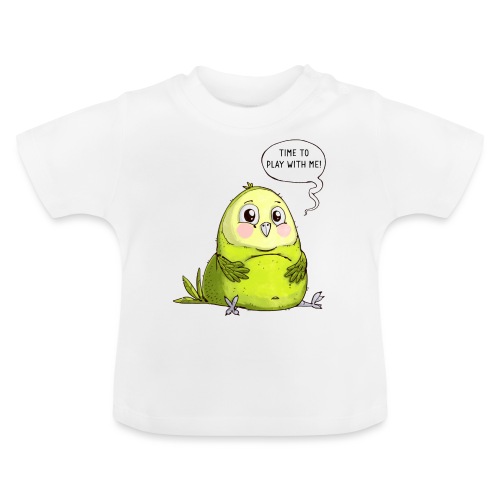 Time to Play - Kakapo - Baby Organic T-Shirt with Round Neck