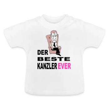Schmidt Helmut - Baby Bio-T-Shirt mit Rundhals - Weiß - Vorne