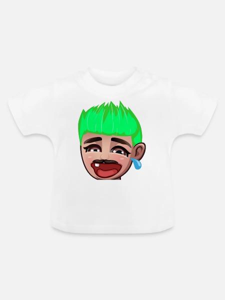 Der Kek - Baby Bio-T-Shirt mit Rundhals - Weiß