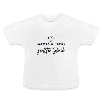 Bébé - T-shirt bio col rond Bébé - blanc - Devant