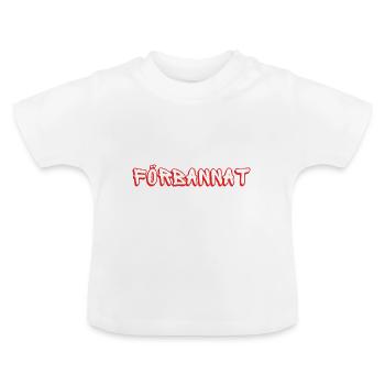GOD CURSED - Cursed - Norrland - Baby Organic T-Shirt with Round Neck - white - Front