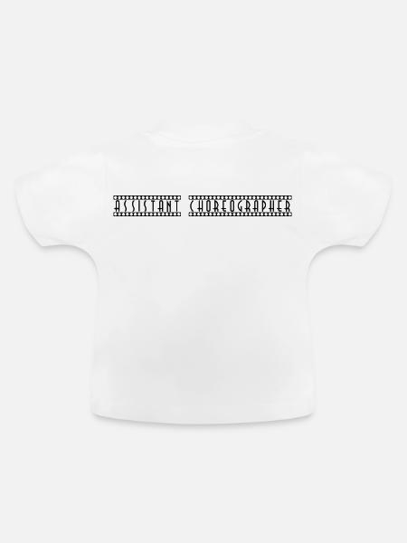 Assistant_Choreographer - Baby Bio-T-Shirt mit Rundhals - Weiß