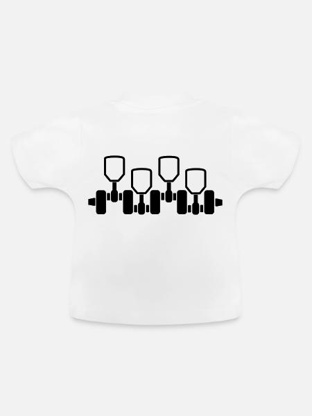 engine - Baby Bio-T-Shirt mit Rundhals - Weiß