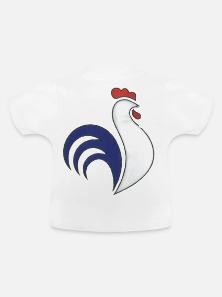 Sport - Baby Bio-T-Shirt mit Rundhals - Weiß
