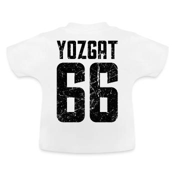 Yozgat 66 Türkei Turkiye Geschenk Urlaub TR Türk - Baby Bio-T-Shirt mit Rundhals - Weiß - Hinten