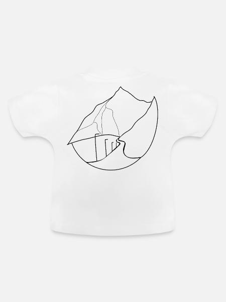 Madeira - Baby Bio-T-Shirt mit Rundhals - Weiß