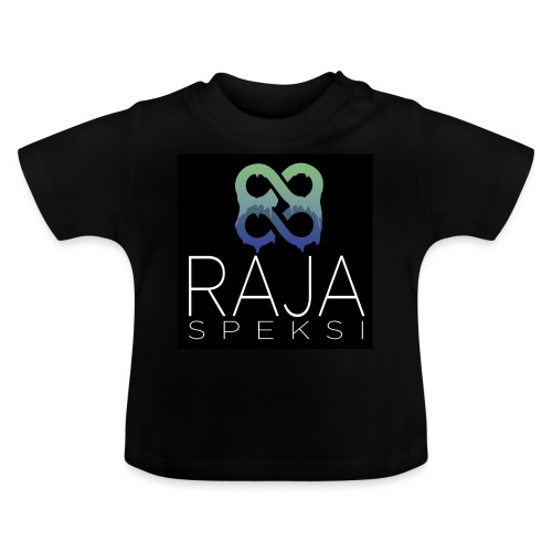 RajaSpeksin logo - Vauvan luomu-t-paita, jossa pyöreä pääntie