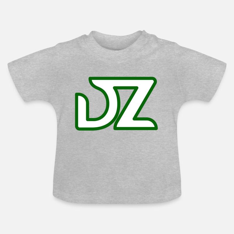 DZ Algérie - T-shirt bio col rond Bébé - gris chiné