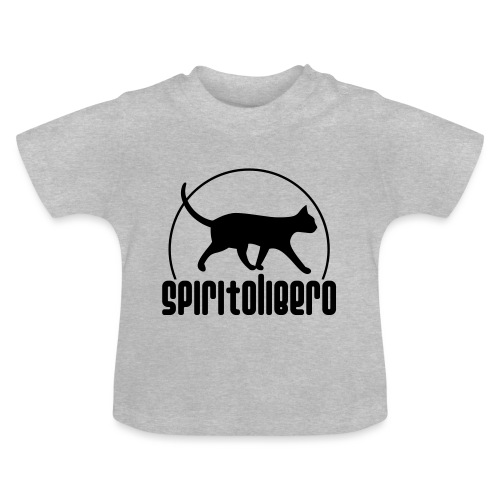 spiritolibero - Maglietta ecologica con scollo rotondo per neonato