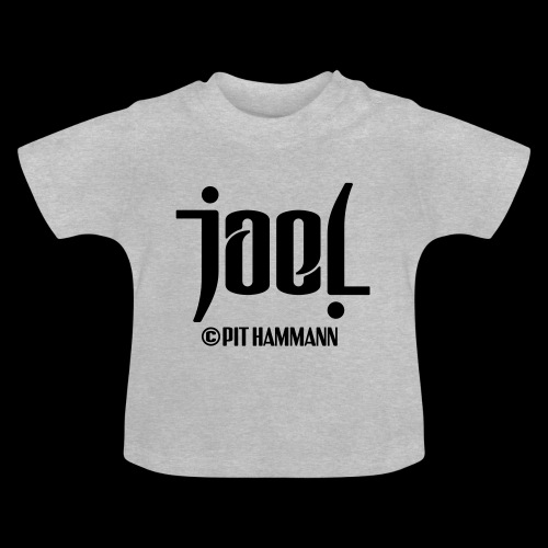 Ambigramm Joel 01 Pit Hammann - Baby Bio-T-Shirt mit Rundhals