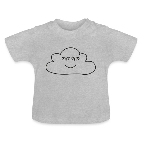 Wolke - Baby Bio-T-Shirt mit Rundhals