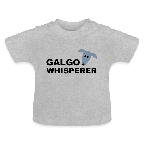 Galgowhisperer - Baby Bio-T-Shirt mit Rundhals