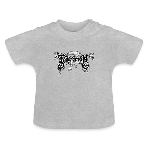 Paerdition teksti - Vauvan luomu-t-paita, jossa pyöreä pääntie