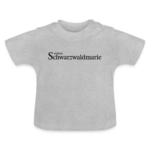 Schwarzwaldmarie - Baby Bio-T-Shirt mit Rundhals