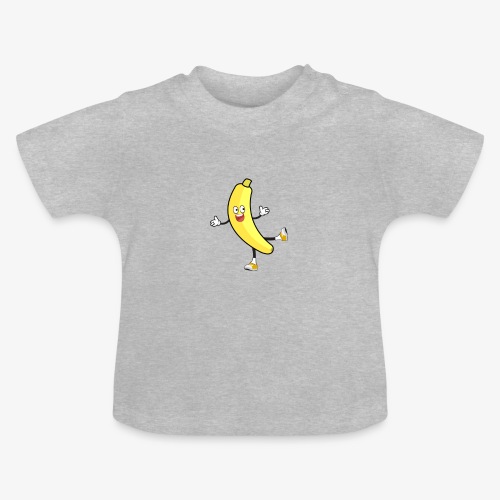 Banana - Baby Organic T-Shirt with Round Neck