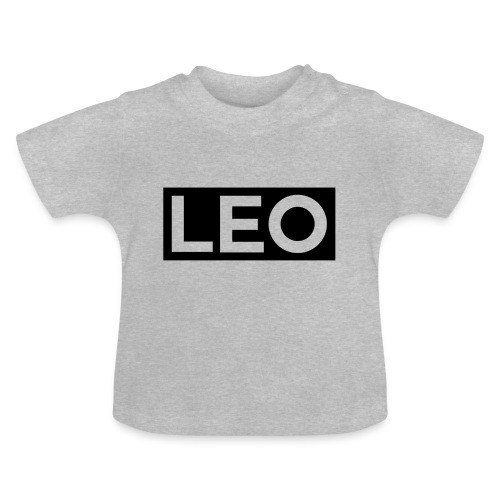 LEO - Økologisk T-shirt til baby, rund hals