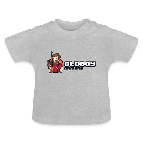 Oldboy Gamers Fanshirt - Økologisk baby-T-skjorte med rund hals