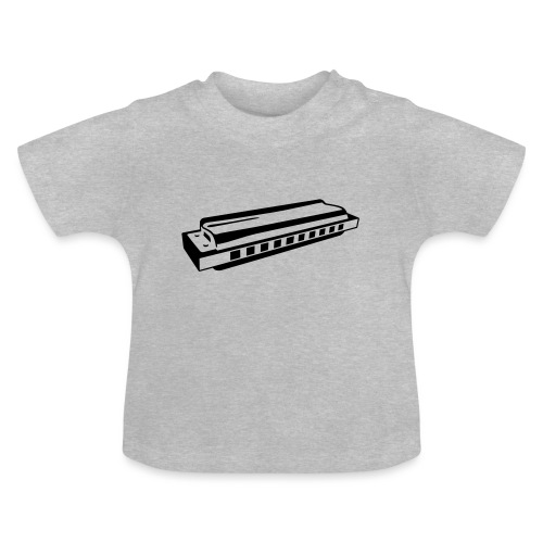 Harmonica - Baby Organic T-Shirt with Round Neck