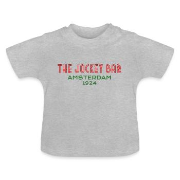 Le Jockey Bar, Amsterdam - T-shirt bio col rond Bébé - gris chiné - Devant