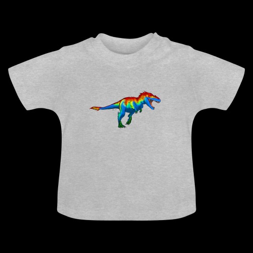 T-Rex - Baby Organic T-Shirt with Round Neck