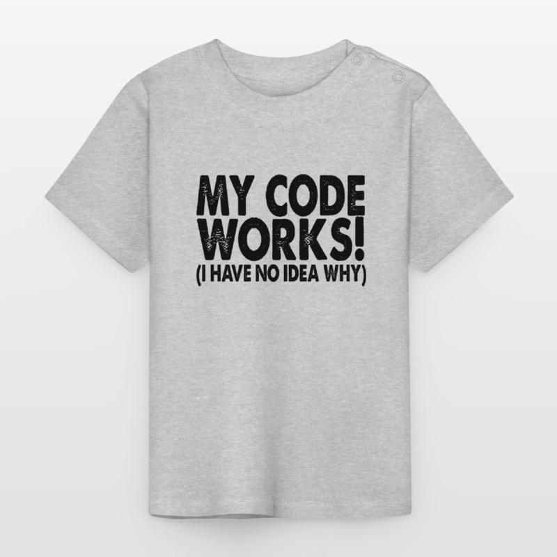 Coder T-shirt bio col rond Bébé