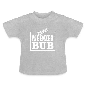 Mainz - Baby Bio-T-Shirt mit Rundhals - Grau meliert - Vorne