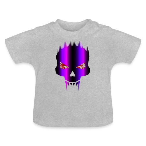 Skull Fangs - Baby Bio-T-Shirt mit Rundhals