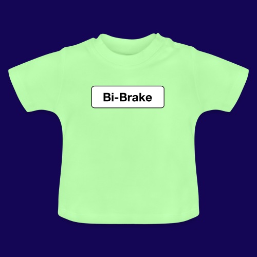 Bielefeld-Brake: Das original Ortschild - Baby Bio-T-Shirt mit Rundhals