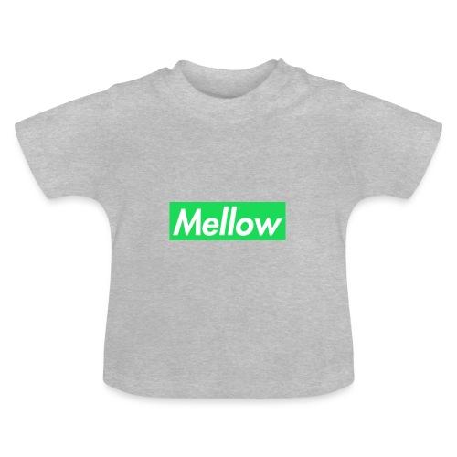 Mellow Green - Baby Organic T-Shirt with Round Neck