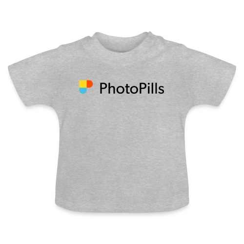 logo - Økologisk T-shirt til baby, rund hals