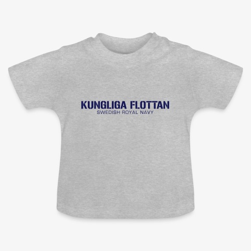 Kungliga Flottan - Swedish Royal Navy - Ekologisk T-shirt med rund hals baby
