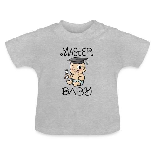 Master Baby - Baby Bio-T-Shirt mit Rundhals
