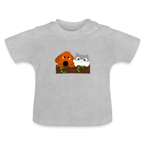 Hund & Katz - Baby Bio-T-Shirt mit Rundhals