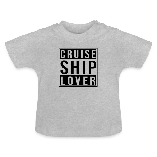 Kreuzfluenzer - Cruise Ship Lover - Baby Bio-T-Shirt mit Rundhals