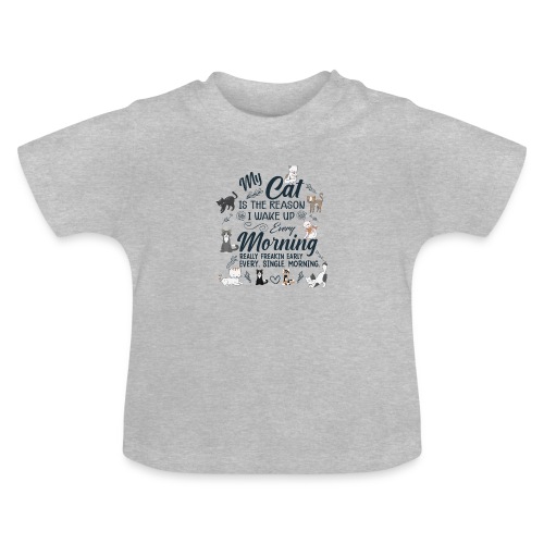 MY CAT - T-shirt bio col rond Bébé