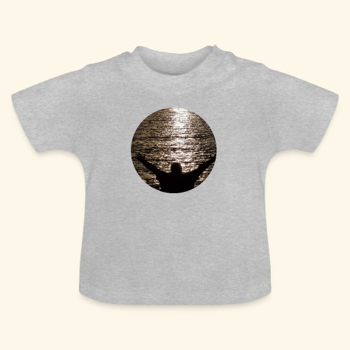 Au Ja am Meer - Baby Bio-T-Shirt mit Rundhals