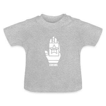 magic magician gift spells magic - Baby Organic T-Shirt with Round Neck - heather grey - Front
