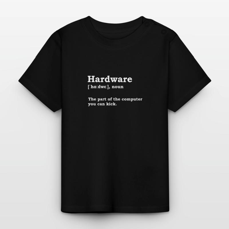 Hardware Computer Science Programmer Computer Science Baby Organic T-Shirt with Round Neck