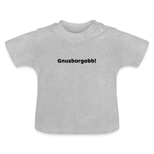 gnusborgobb - Baby Bio-T-Shirt mit Rundhals