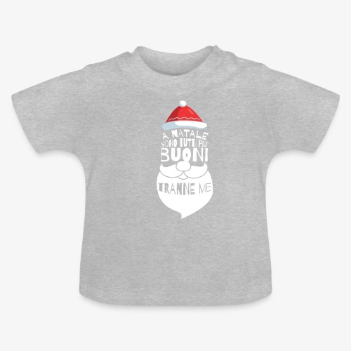 Il regalo di Natale perfetto - Maglietta ecologica con scollo rotondo per neonato