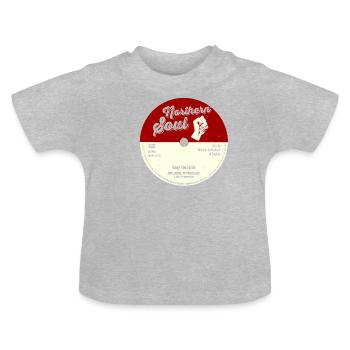 Northern Soul graphique - Keep The Faith Tee - Mod - T-shirt bio col rond Bébé - gris chiné - Devant