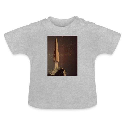 Rakete - Baby Bio-T-Shirt mit Rundhals